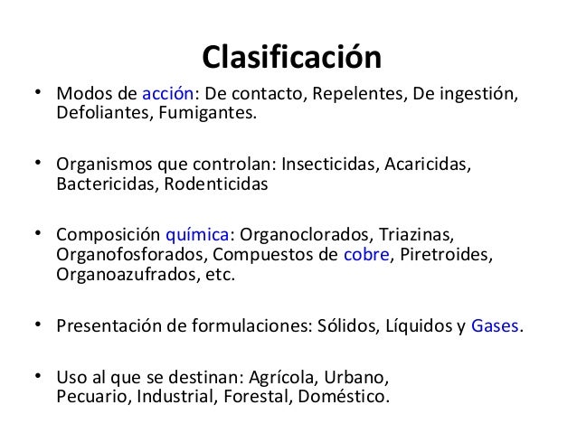 Plaguicidas y salud de la población gab