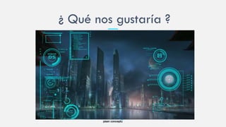 ¿ Qué nos gustaría ?
 