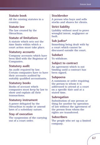 Plain eng guide to_legal_terms | PDF