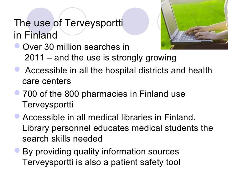 Finnish health portal Terveysportti