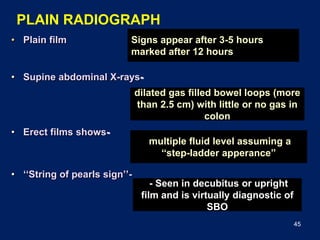 Plural Sign Radiograph Plain picture in acute abdomen | PPTX