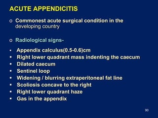 Plain picture in acute abdomen | PPTX