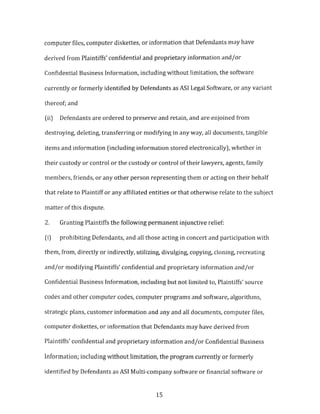 Subin Associates New York Defendants - Plaintiff Declaration