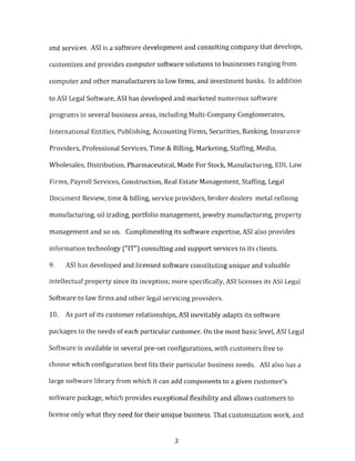 Subin Associates New York Defendants - Plaintiff Declaration