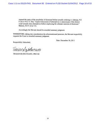 Plaintiff's response to defendant's motion for summary judgment ...