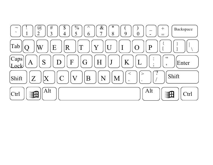 Plain Windows Keyboard Plain Windows Keyboard