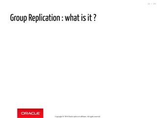 MySQL Group Replication - HandsOn Tutorial | PDF