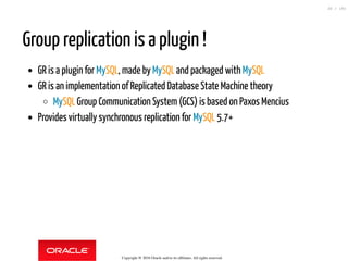 MySQL Group Replication - HandsOn Tutorial | PDF