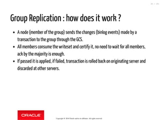 MySQL Group Replication - HandsOn Tutorial | PDF