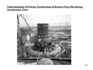 Field Assembly of Primary Containment at Browns Ferry Site During Construction Time 