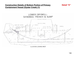 Construction Details of Bottom Portion of Primary Containment Vessel (Oyster Creek) (1) Detail “E” 