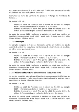 Plan comptable-definition-et-fonctionnement-des-comptes(1) | PDF