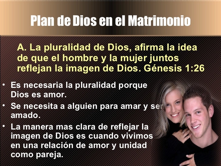 Plan De Dios Para La Pareja