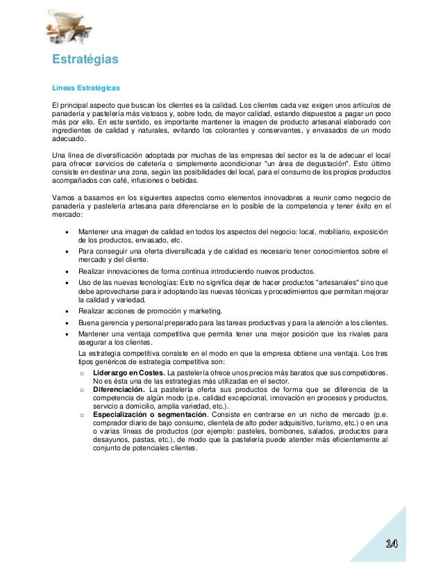 Plan de negocio en PDF