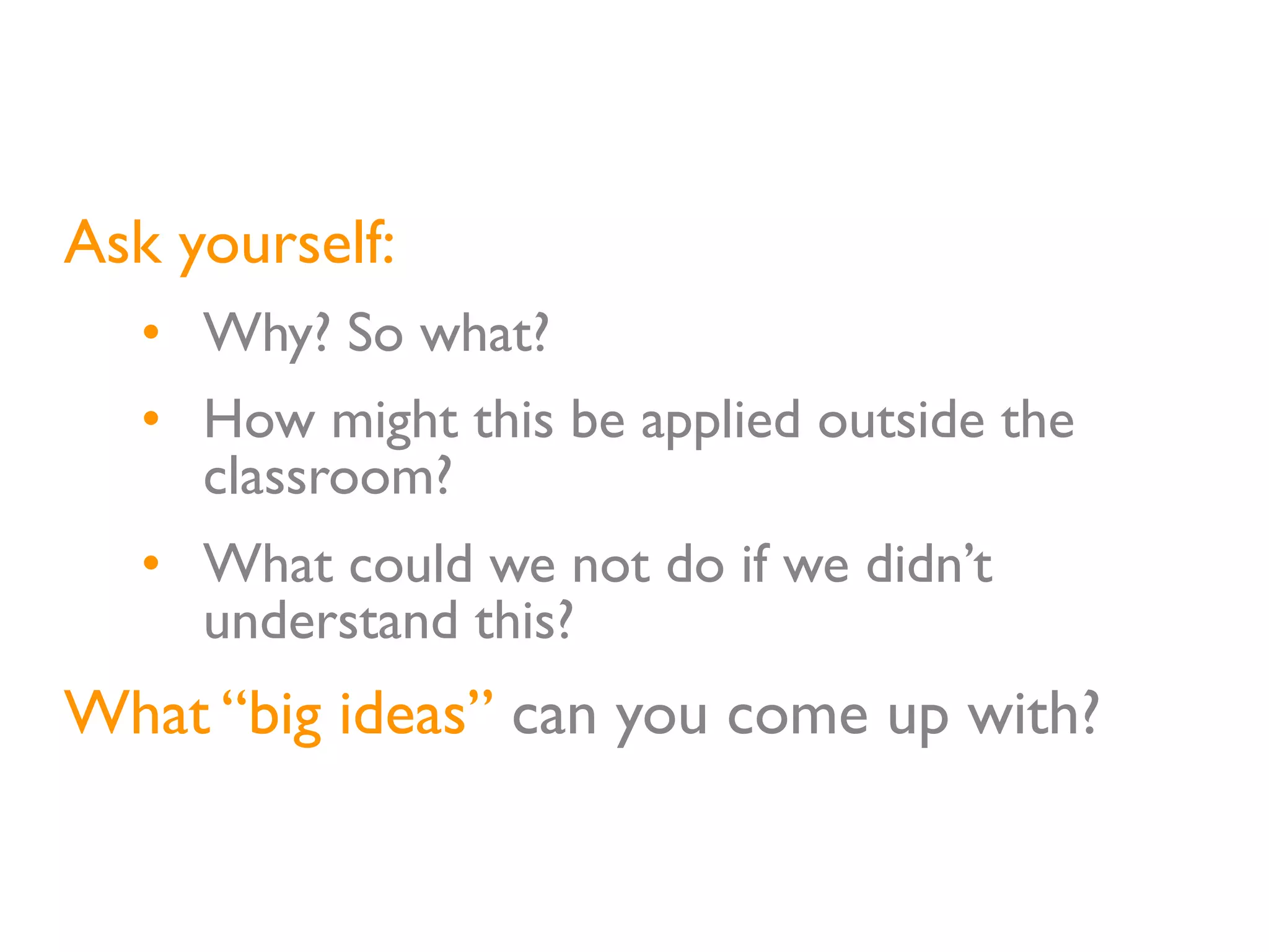 Plan, Don't Hope: Using Understanding by Design to Improve Instruction