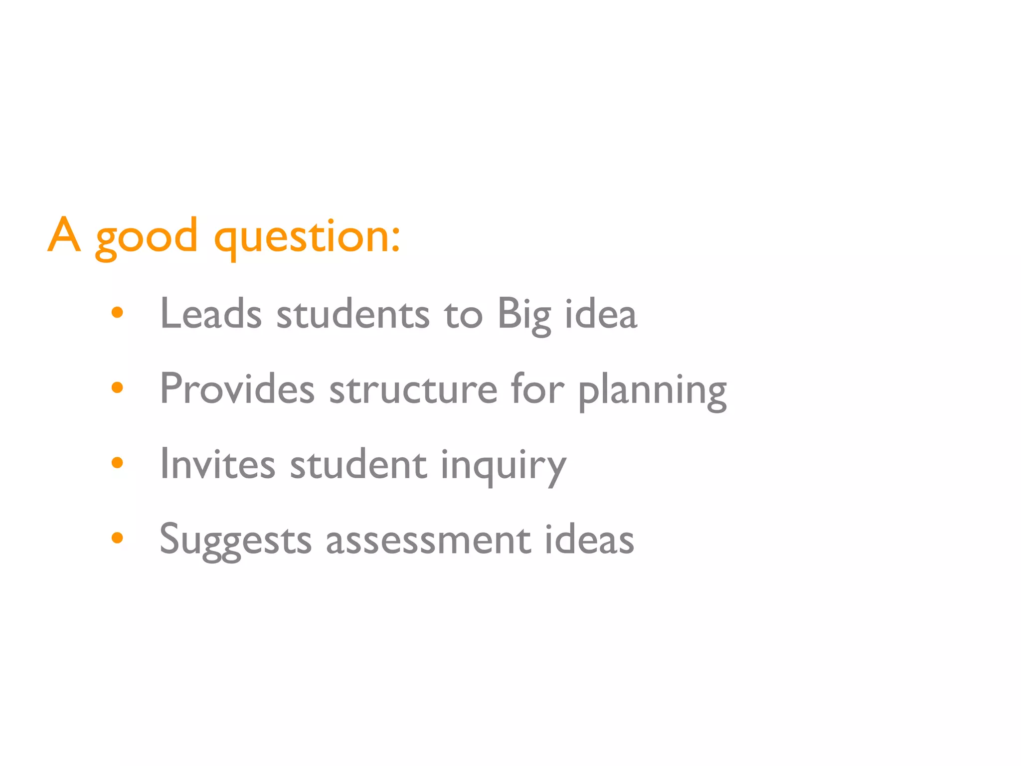 Plan, Don't Hope: Using Understanding by Design to Improve Instruction