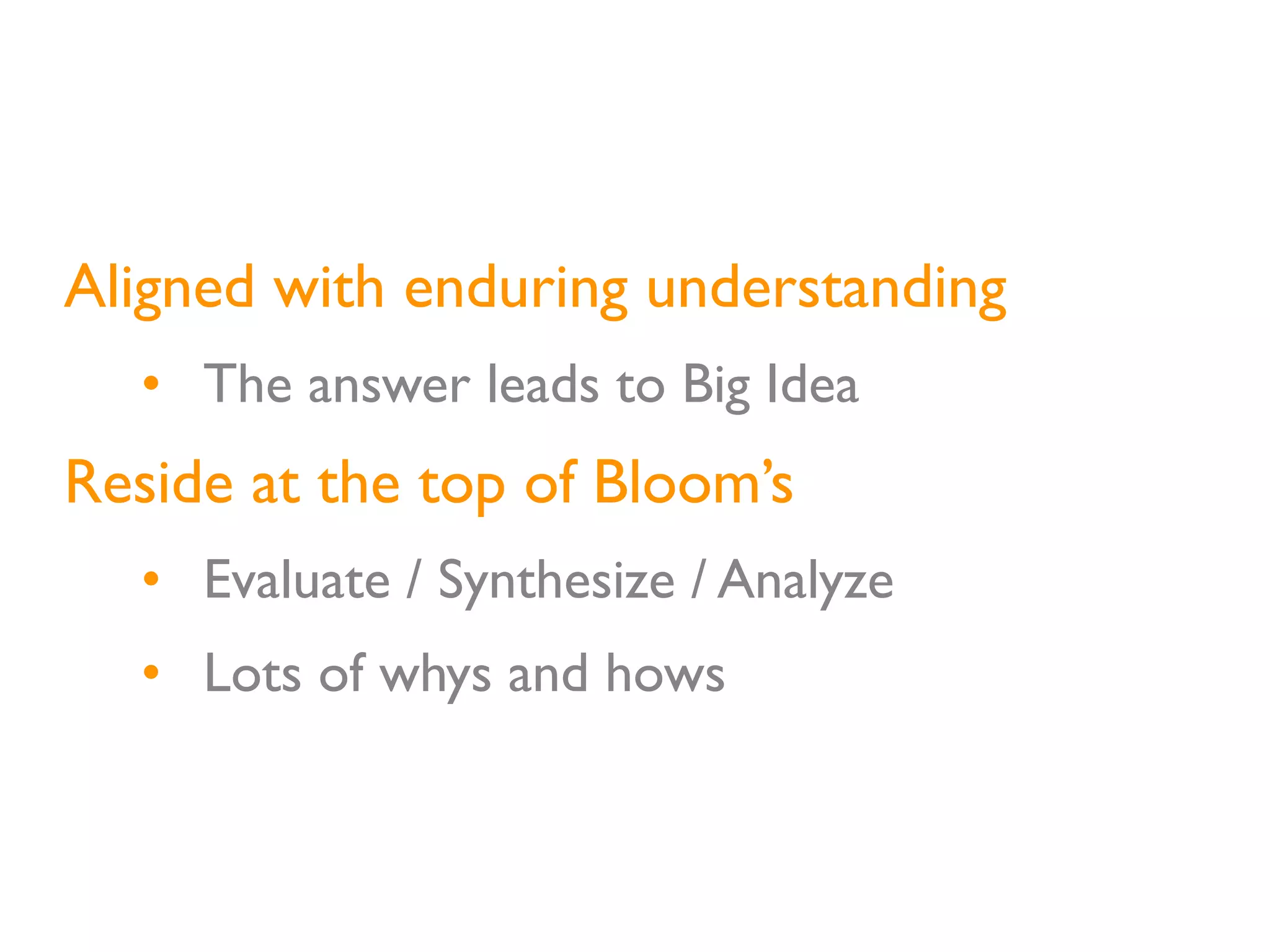 Plan, Don't Hope: Using Understanding by Design to Improve Instruction