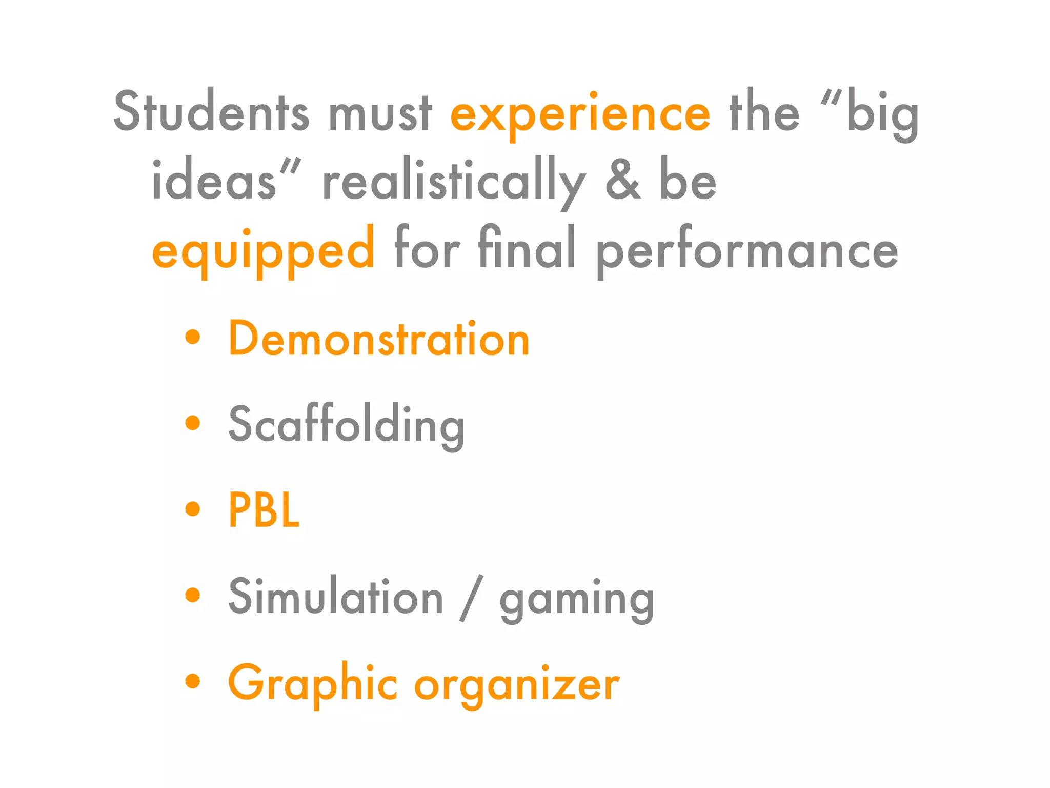 Plan, Don't Hope: Using Understanding by Design to Improve Instruction