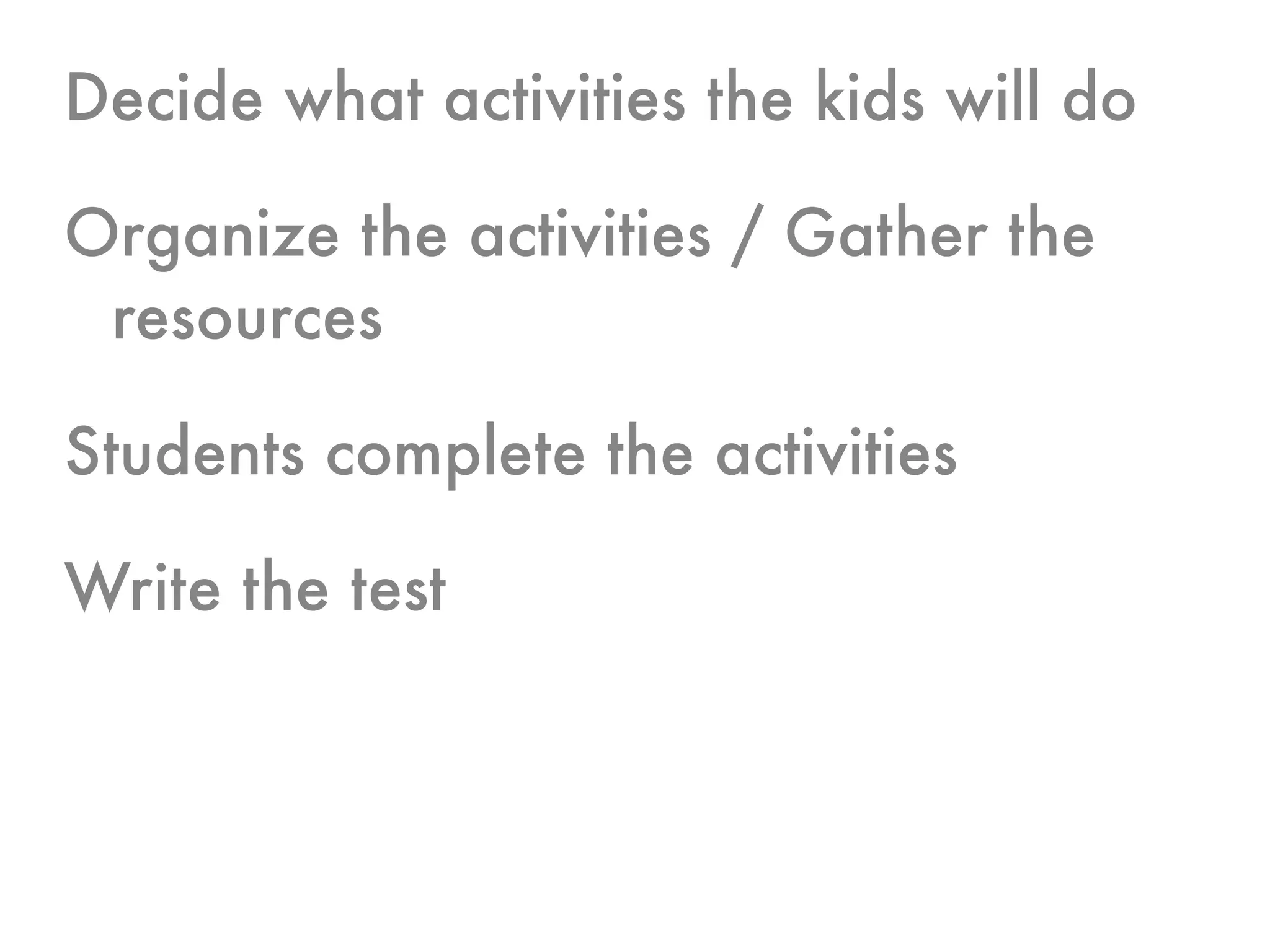Plan, Don't Hope: Using Understanding by Design to Improve Instruction