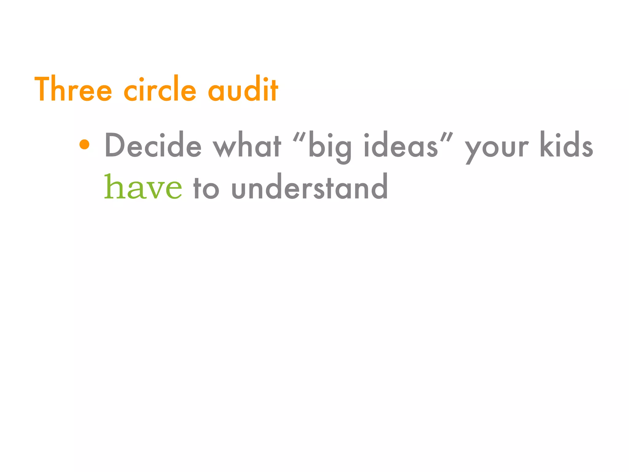 Plan, Don't Hope: Using Understanding by Design to Improve Instruction