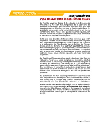 Plan Escolar De Emergencias