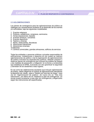 Plan Escolar De Emergencias