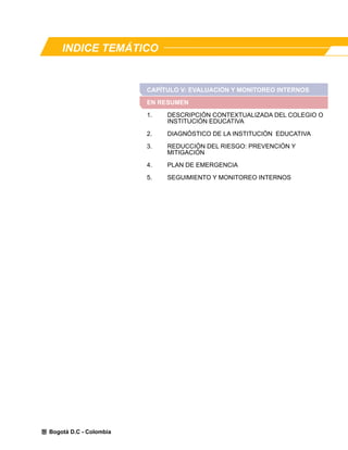 Plan Escolar De Emergencias