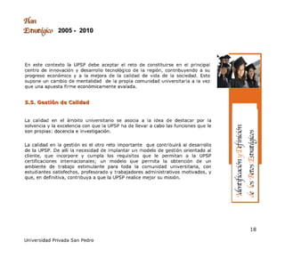 Plan Estrategico 2005 2010