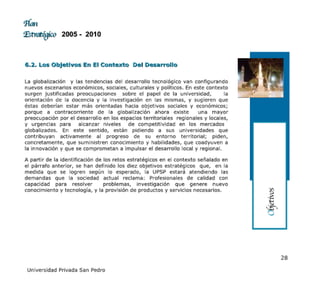 Plan Estrategico 2005 2010