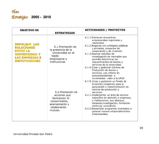 Plan Estrategico 2005 2010