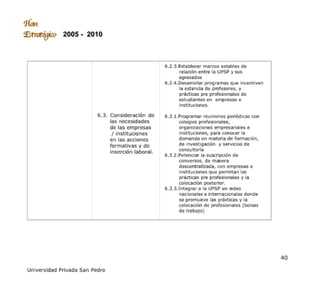 Plan Estrategico 2005 2010