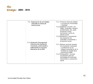Plan Estrategico 2005 2010