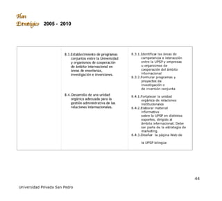 Plan Estrategico 2005 2010
