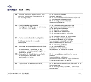Plan Estrategico 2005 2010