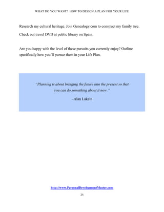 Living Forward Plan.pdf Plan for-your-life-120115084915-phpapp01 | PDF