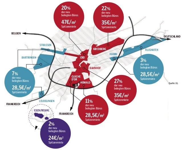 STRASSEN
BARTRINGEN
BELGIEN
FRANKREICH
A3
FRANKREICH
DEUTSCHLAND
WINDHOF
BAHNHOF
HAMM
FLUGHAFEN
ESCH/BELVAL
CLOCHE
D’OR
CB...