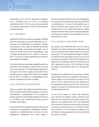 Plan Nacional de Desarrollo - Protección e Inclusión Social | PDF