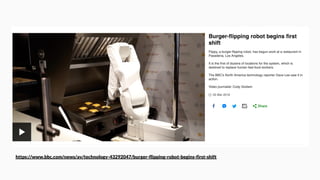 https://www.bbc.com/news/av/technology-43292047/burger-flipping-robot-begins-first-shift
 
