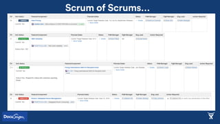 Scrum of Scrums…
 