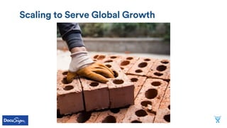Scaling to Serve Global
Growth
•  Agile Principles, Teams & Roles
•  Synchronized Organizational Cadence
•  Release Trains
•  Top-Down Planning
•  Bottom-Up Planning & Execution
 