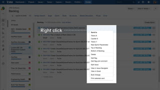 Right click
 