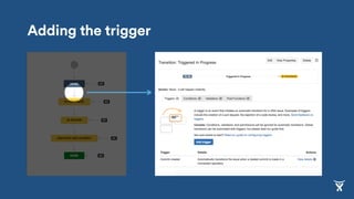 Adding the trigger
 