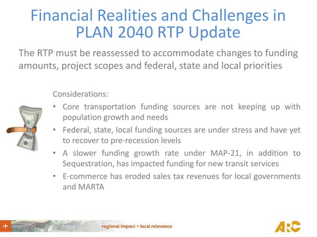 PLAN 2040 RTP Update Overview | PPTX | Rail Travel | Travel Type