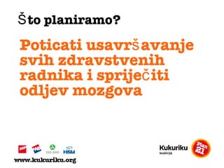 Plan21: Zdravstvo za sve, Osijek 28.9.