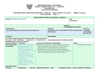 Plan 3° a.b.c 24-25.docx de segundo grado de primaria | DOCX