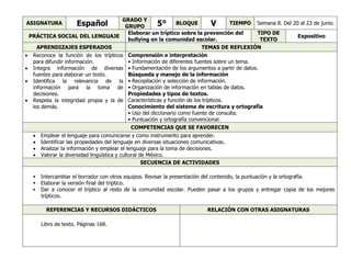 Plan_5to_Grado_-_Bloque_5_Espanol.doc