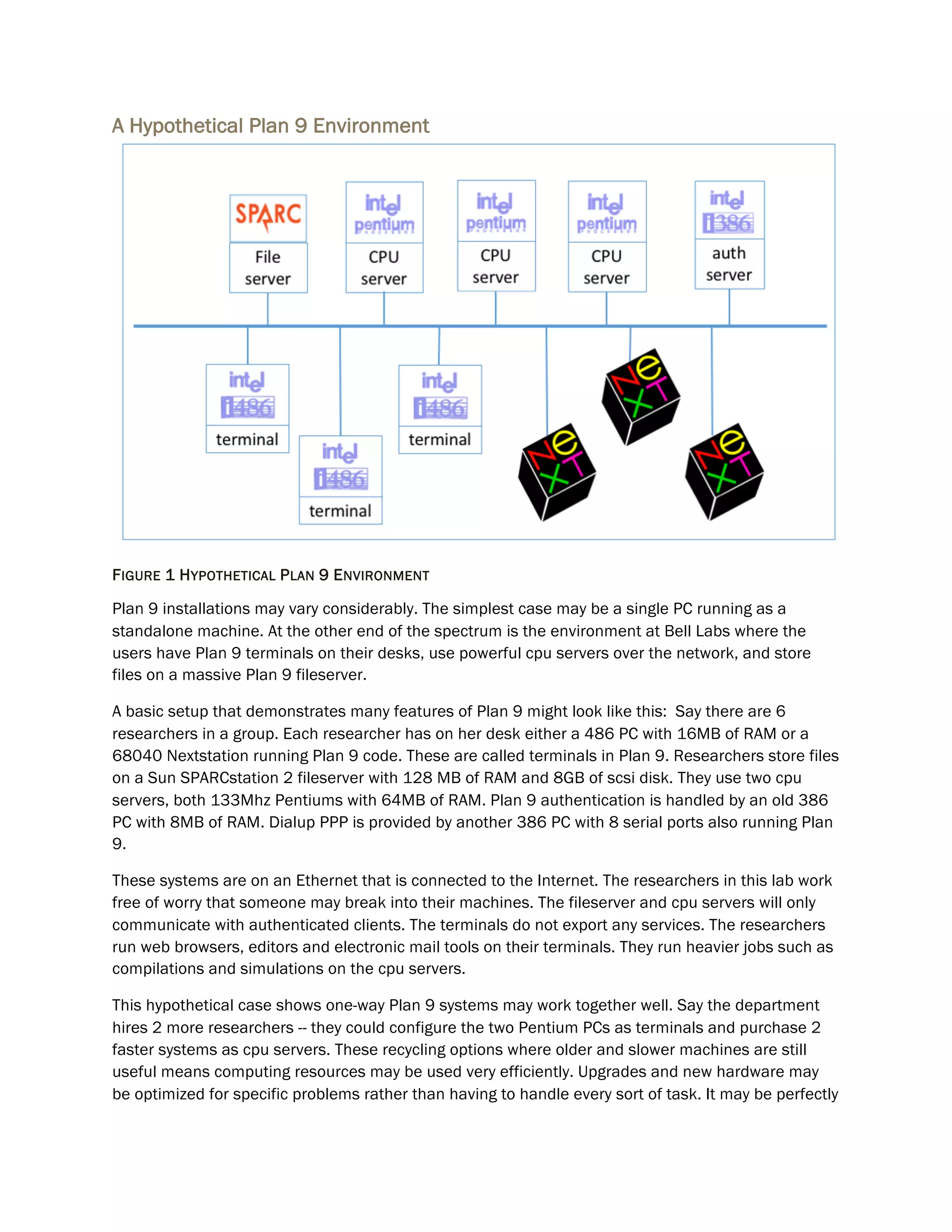 Plan9: Bad Movie, Good Operating System | PDF