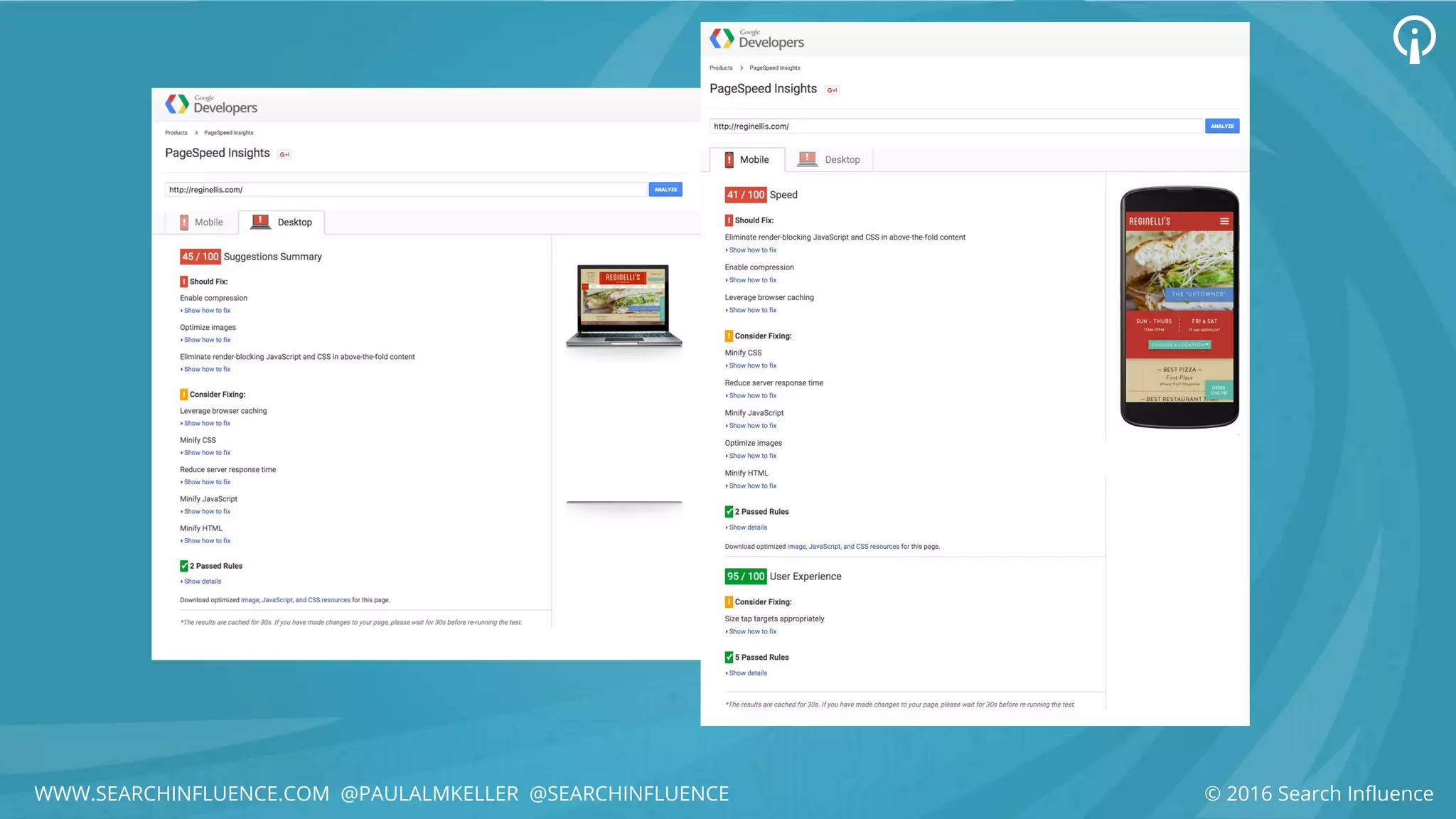 © 2016 Search InfluenceWWW.SEARCHINFLUENCE.COM @PAULALMKELLER @SEARCHINFLUENCE
 