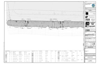 5,546 sfEX. DUN
53BOA
34IPP
20HED
BOA56
BOA84
122UNP 2,361 sfEX. DUN
REMOVE23 sf EX. DUN7,645 sf
8,118 sfEX. DUN38UNP
REMOVE160 sf
SHRUBS CODE QTY BOTANICAL NAME COMMON NAME CONT SIZE
CLU AUT 16 Clusia rosea Autograph Tree 15 gal 5`-6`Ht.
SHRUB AREAS CODE QTY BOTANICAL NAME COMMON NAME CONT. SIZE SPACING
CAM 99 Carissa macrocarpa `Emerald Blanket` Emerald Blanket Carissa 3 gal 12" ht. x 12" spr. 24" o.c.
CHI 165 Chrysobalanus icaco `Red Tip` Red Tip Cocoplum 3 gal 24" ht. x 24" spr. 30" o.c.
FIM 142 Ficus microcarpa `Green Island` Green Island Ficus 3 gal 12" ht. x 12" spr. 24" o.c.
MUC 130 Muhlenbergia capillaris `Gulf Coast` Gulf Coast Muhly 3 gal 12" O.A. 30" o.c.
NEO 112 Nerium oleander `Petite Pink` Petite Pink Oleander 3 gal 15" - 18" O.A 24" o.c.
PLANT SCHEDULE DUNE VEGETATION CODE QTY BOTANICAL NAME COMMON NAME CONT. SIZE SPACING
BOA 601 Borrichia arborescens Sea Oxeye Daisy 1 gal 18" o.c.
GAP 905 Gaillardia pulchella Blanket Flower flat 12" o.c.
HED 1,242 Helianthus debilis Dune Sunflower 1 gal 18" o.c.
HYL 237 Hymenocallis latifolia Spider Lily 1 gal 24" o.c.
IPP 179 Ipomoea pes-caprae Railroad Vine 4"pot 12" spr. 24" o.c.
SEP 760 Sesuvium portulacastrum Sea Purslane 1 gal 18" o.c.
SPP 1,002 Spartina patens Salt Meadow Cord Grass 1 gal 24" o.c.
DUNE VEGETATION CODE BOTANICAL NAME COMMON NAME CONT. SIZE SPACING
SPV 466 Sporobolus virginicus Seashore Dropseed 4"pot 6" o.c.
UNP 1,862 Uniola paniculata Sea Oats 4"pot 24" o.c.
EXISTING DUNES CODE QTY BOTANICAL NAME COMMON NAME CONT. SIZE SPACING
REMOVE 890 sf Dune Planting Removed N/A
EX. DUN 52,720 sf Dune Planting (not to be disturbed) Existing (protect in place) N/A
SOD/SEED CODE QTY BOTANICAL NAME COMMON NAME CONT SIZE SPACING
SOD 5,484 sf Paspalum vaginatum `platinum TE` Seashore Paspalum-Platinum TE sod
Principal in Charge:
Sheet Title:
Rev: Date: Description: By:
Date:
Drawn By:
Project No:
Sheet Number:
Project Manager:
Prepared for:
Project Name:
Consultants:
Seal:
Site Map:
Project Phase:
KONA GRAY, ASLA
LA-6666950
Scale:
BIDSETDOCUMENTS-NOTFORCONSTRUCTION
NORTH
 