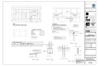HOLLOWCORE ROOF PLAN
NEW
FOUNDATION PLAN (BLDG 1)
EXISTING
Principal in Charge:
Sheet Title:
Rev: Date: Description: By:
Date:
Drawn By:
Project No:
Sheet Number:
Project Manager:
Prepared for:
Project Name:
Consultants:
Seal:
Site Map:
Project Phase:
Scale:
1 10-02-15 ADDENDUM #11
2 10-05-15 ADDENDUM #3
 